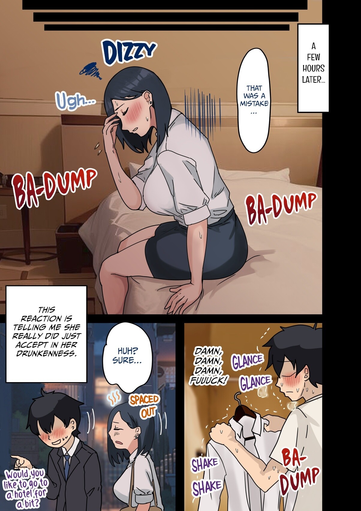 Hentai Manga Comic-How I Got Lucky and Banged the Company's Madonna-Read-14
